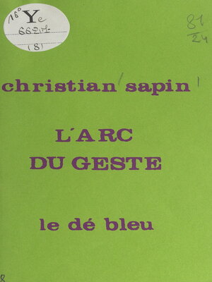 cover image of L'arc du geste